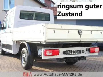 VW Crafter35 2.0TDI Doka Pritsche AHK Klima Tempom.