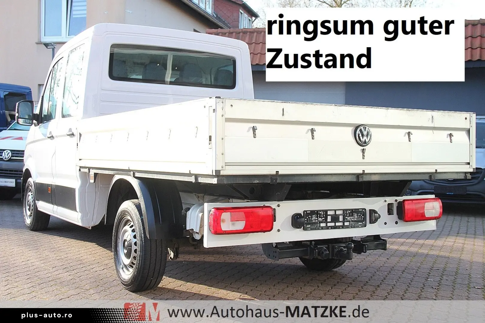 VW Crafter35 2.0TDI Doka Pritsche AHK Klima Tempom.
