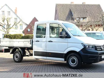 VW Crafter35 2.0TDI Doka Pritsche AHK Klima Tempom.