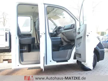 VW Crafter35 2.0TDI Doka Pritsche AHK Klima Tempom.