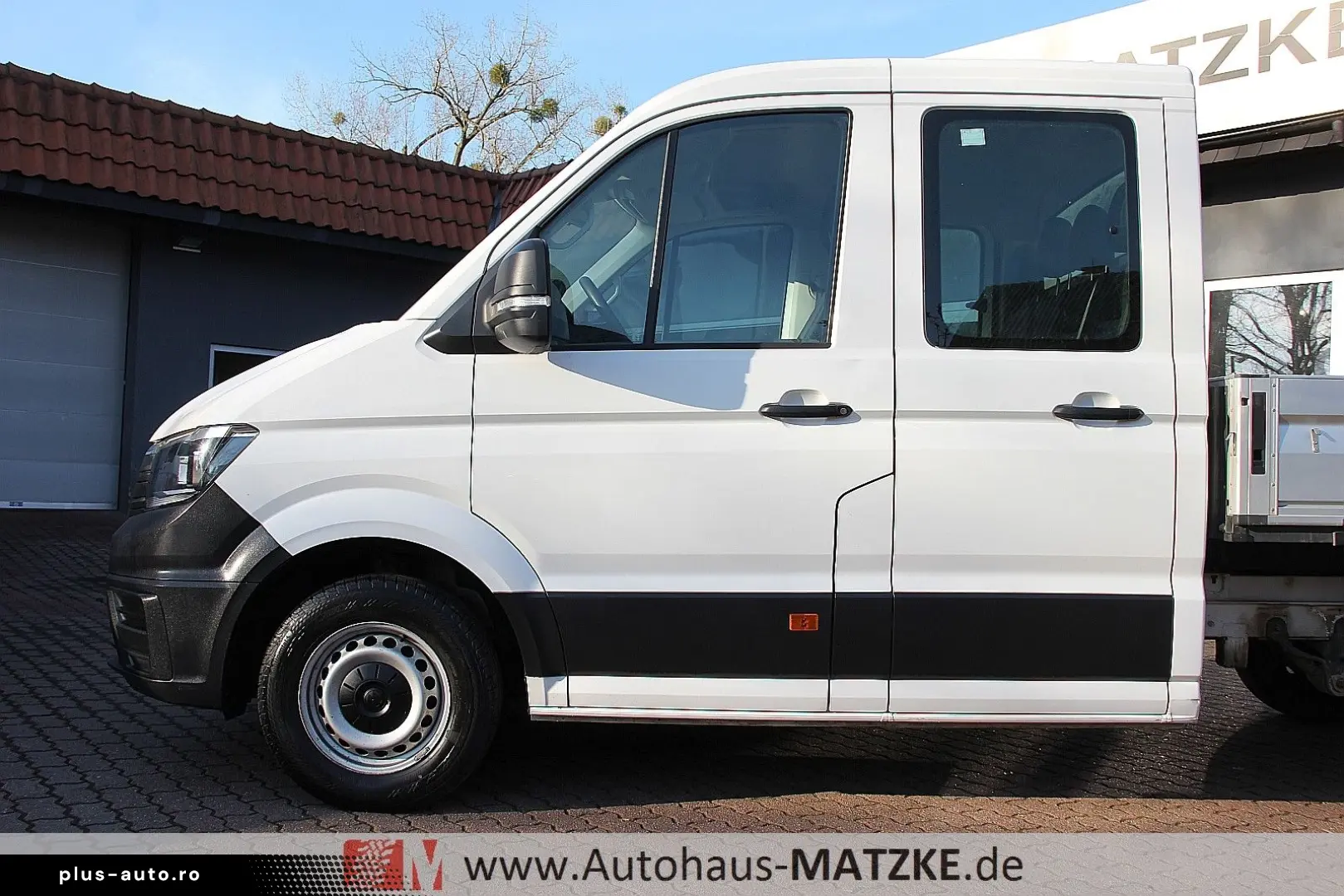 VW Crafter35 2.0TDI Doka Pritsche AHK Klima Tempom.