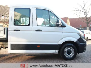 VW Crafter35 2.0TDI Doka Pritsche AHK Klima Tempom.