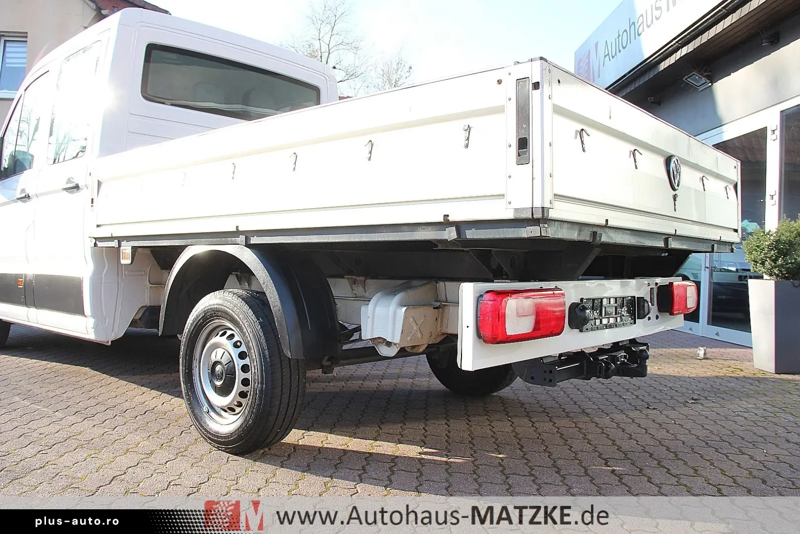 VW Crafter35 2.0TDI Doka Pritsche AHK Klima Tempom.