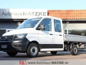 VW Crafter35 2.0TDI Doka Pritsche AHK Klima Tempom.