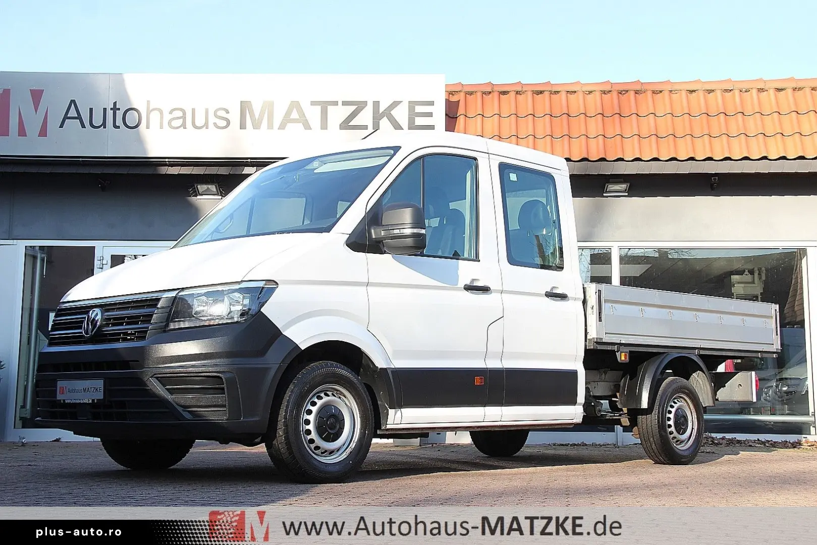 VW Crafter35 2.0TDI Doka Pritsche AHK Klima Tempom.