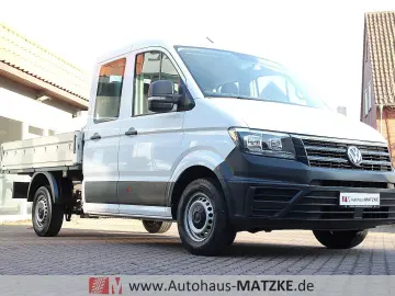 VW Crafter35 2.0TDI Doka Pritsche AHK Klima Tempom.