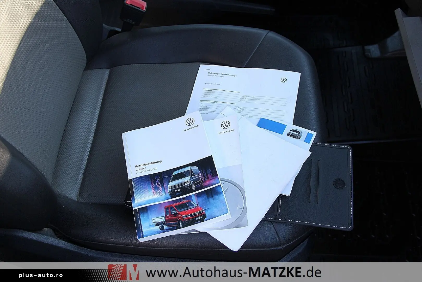 VW Crafter35 2.0TDI Doka Pritsche AHK Klima Tempom.
