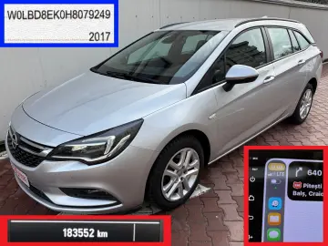 140CP! Astra K Facelift NAV9” CarPlay LED Xenon CarVertical