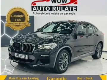 BMW X4 2018 2.0D E6 4X4 Garantie 12 Luni Rate Avans 0 Doar C