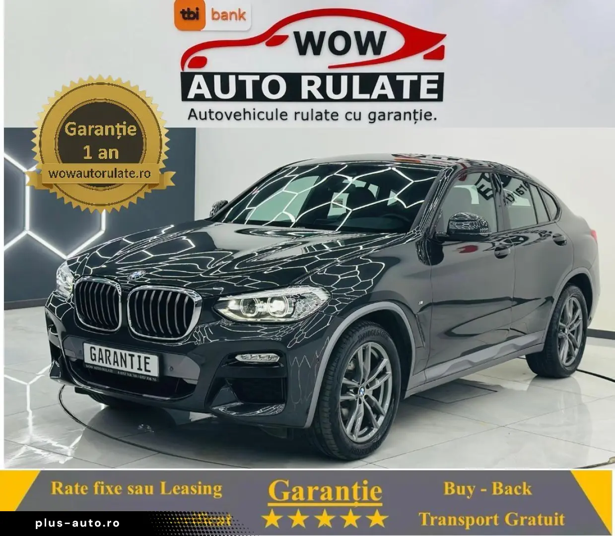 BMW X4 2018 2.0D E6 4X4 Garantie 12 Luni Rate Avans 0 Doar C