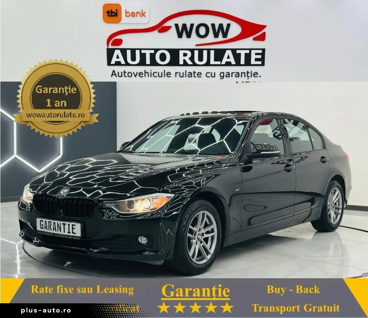 BMW Seria-3 2013 2.0D E5 Garantie 12 Luni Rate Avans 0 Doar