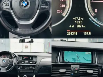 BMW X3 2014 2.0D E6 4x4 Garantie 12Luni Rate Avans 0 Doar Cu