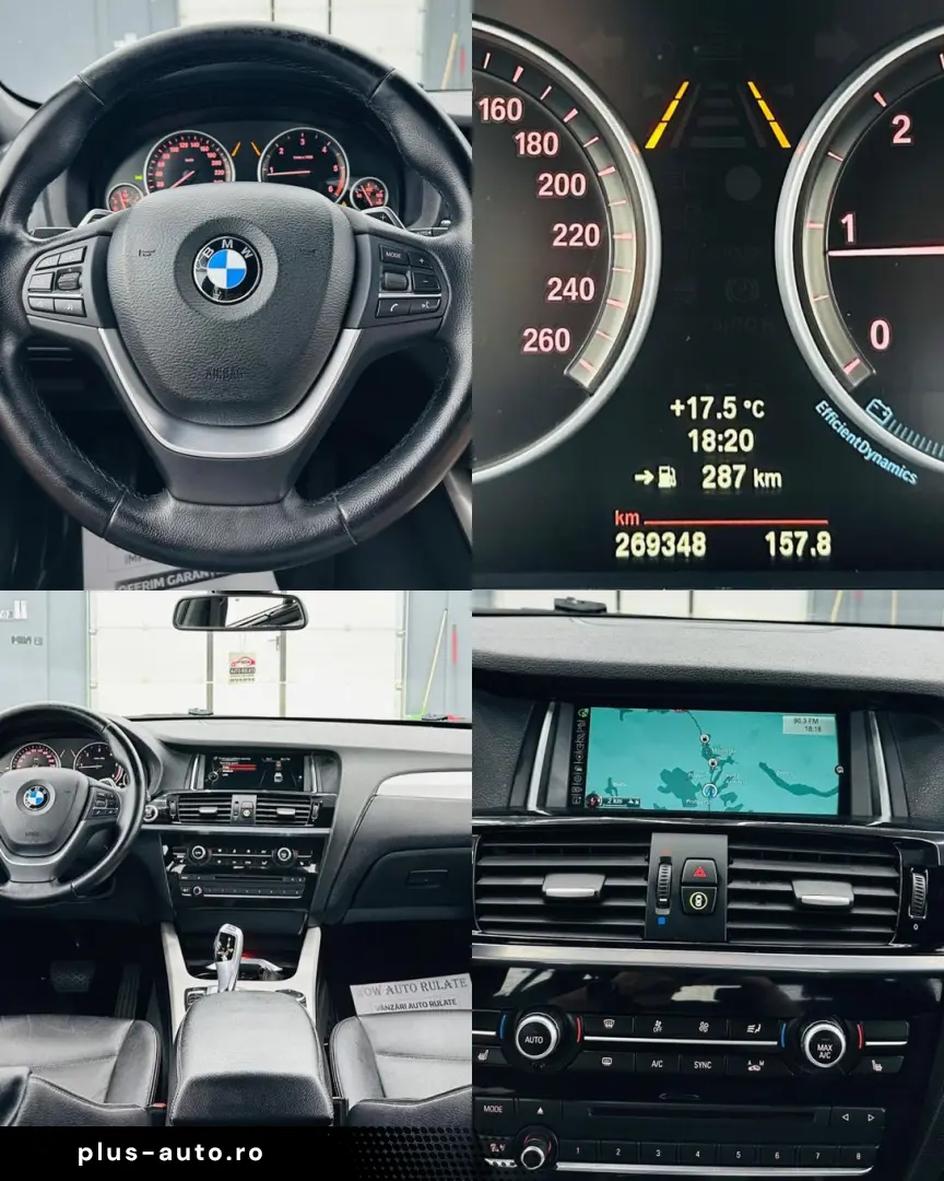 BMW X3 2014 2.0D E6 4x4 Garantie 12Luni Rate Avans 0 Doar Cu