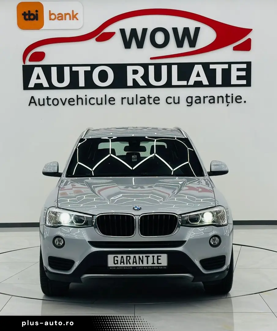BMW X3 2014 2.0D E6 4x4 Garantie 12Luni Rate Avans 0 Doar Cu