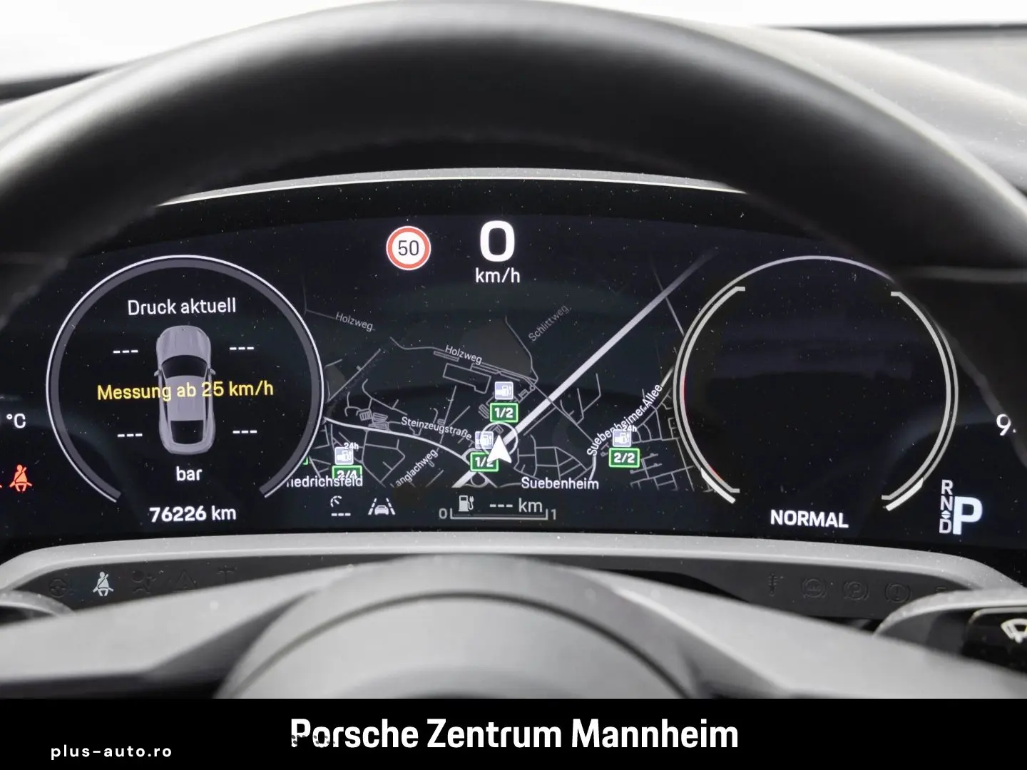 PORSCHE Taycan 4S Head Up 14-Wege Range Manager Umgebung