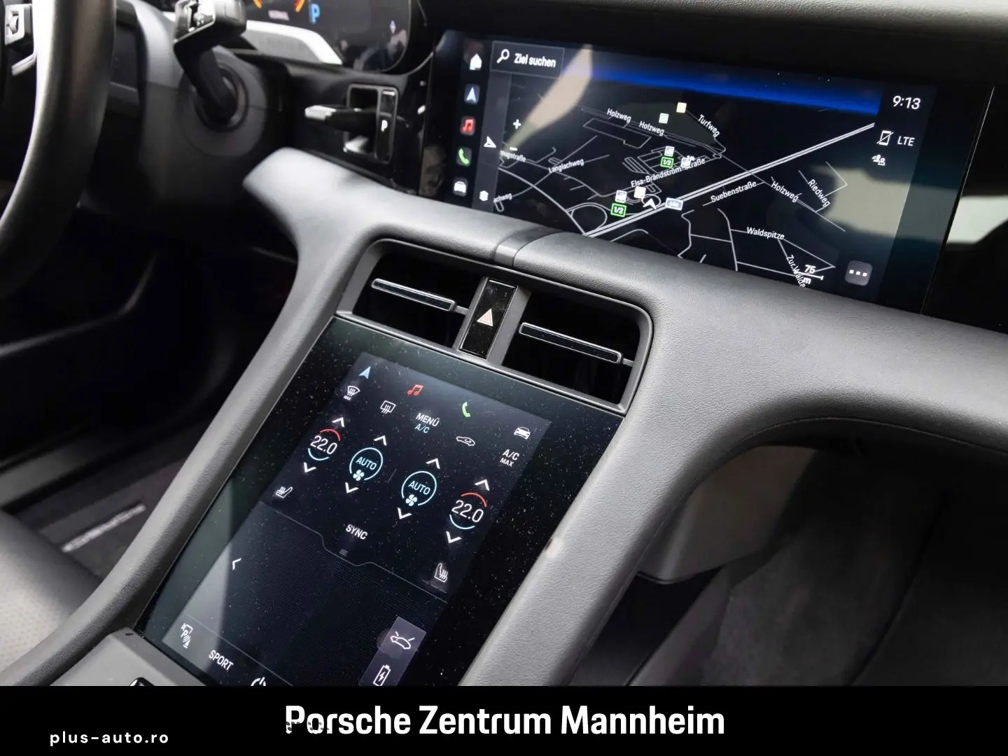 PORSCHE Taycan 4S Head Up 14-Wege Range Manager Umgebung