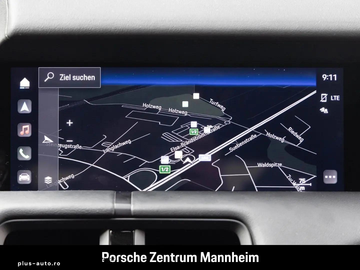 PORSCHE Taycan 4S Head Up 14-Wege Range Manager Umgebung
