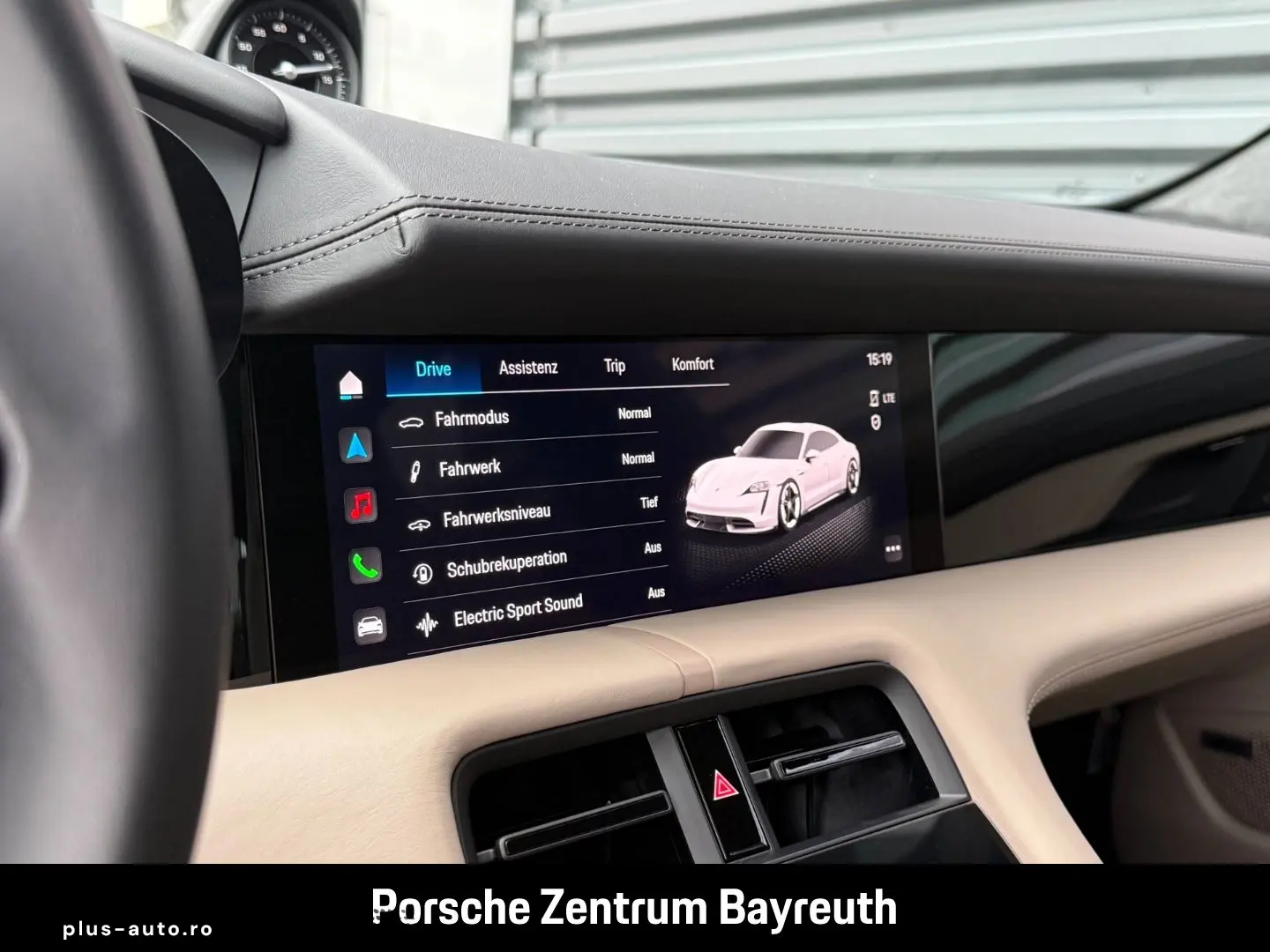 PORSCHE Taycan GTS  PDCC HeadUp Hinterachlenkung