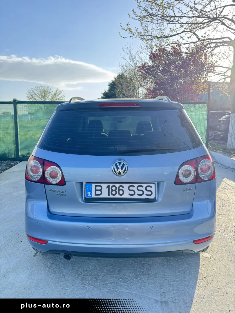 VW Golf Plus 1.6 TDI AUTOMATA
