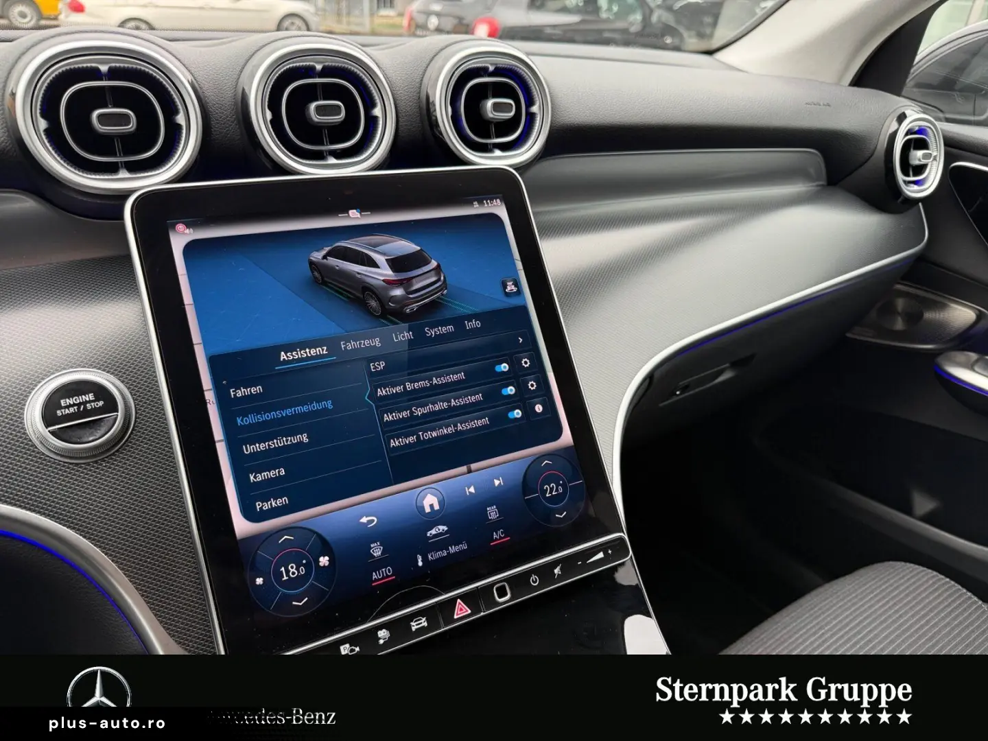 MERCEDES-BENZ GLC 300 e 4M  AHK Distro Kamera Keyless HeadUp