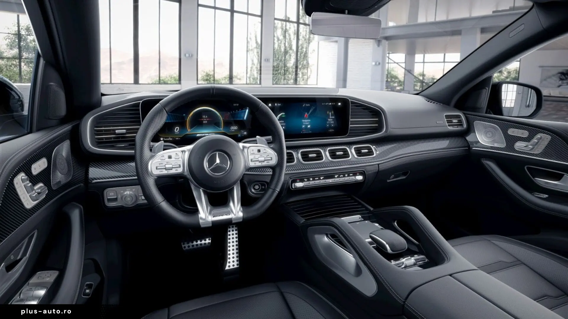 MERCEDES-BENZ GLE 53 AMG 4M  PANO Carbon DISTR  AHK Massage
