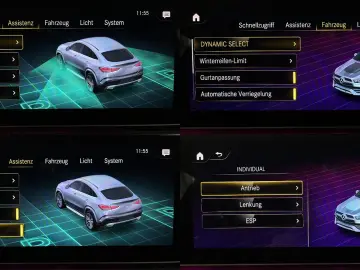 MERCEDES-BENZ GLE 400d COUPE AMG DIST NIGHT 360  BURMS PANO