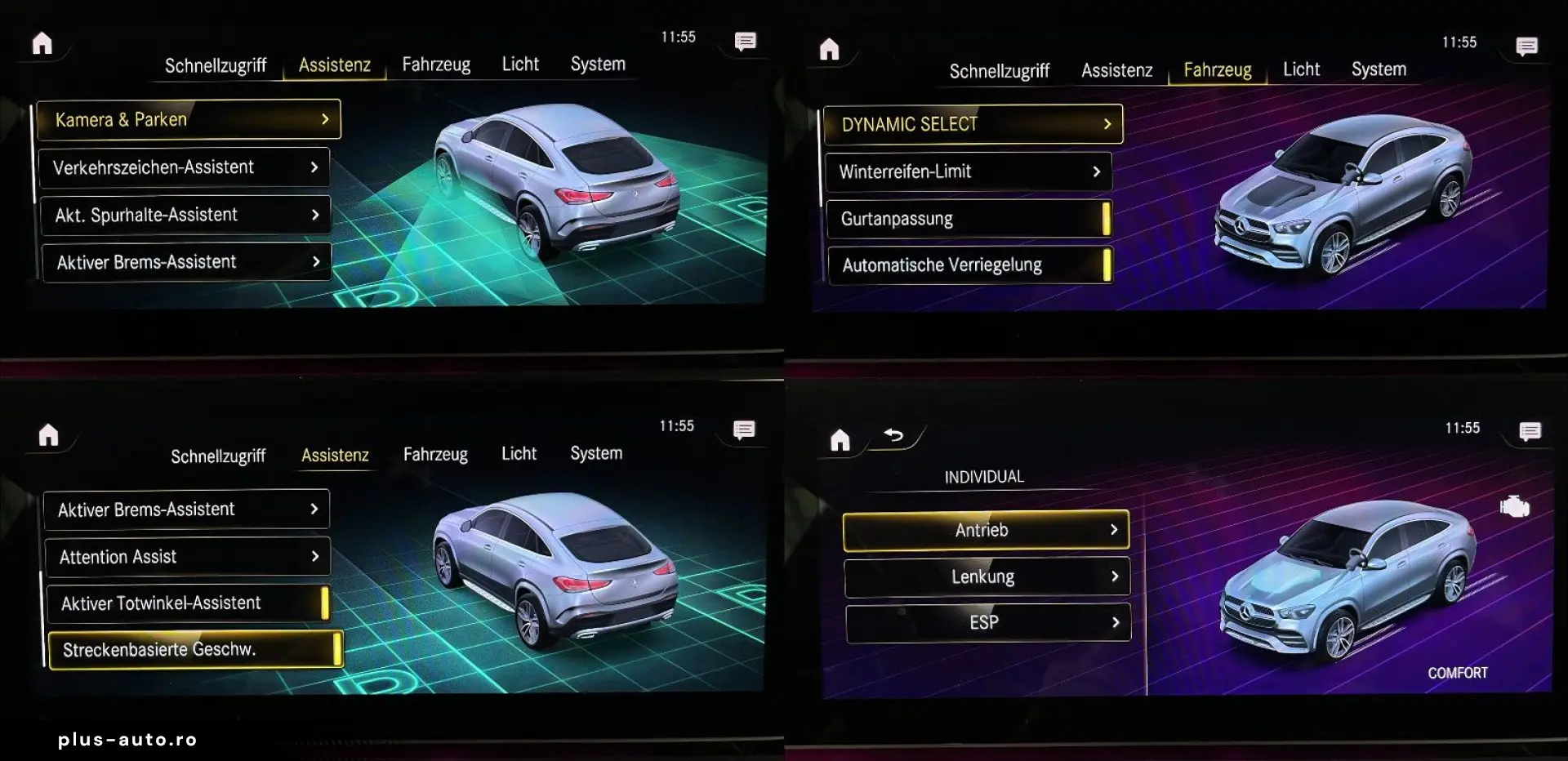 MERCEDES-BENZ GLE 400d COUPE AMG DIST NIGHT 360  BURMS PANO