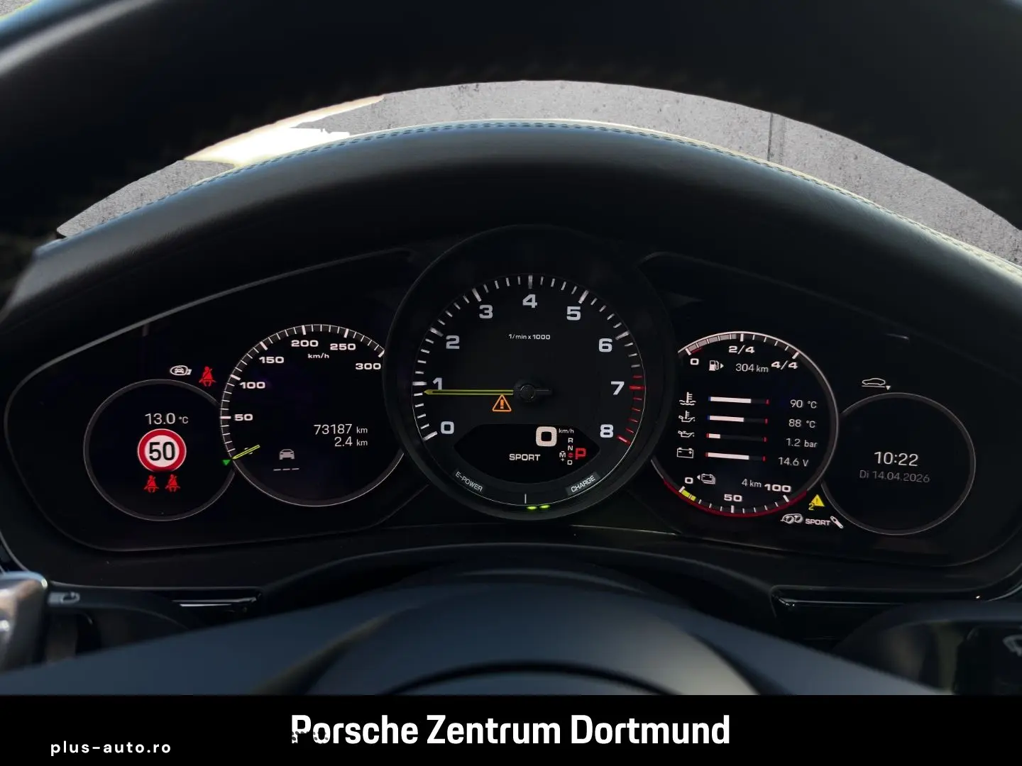PORSCHE Panamera 4 E-Hybrid Platinum Edition Sportabgas