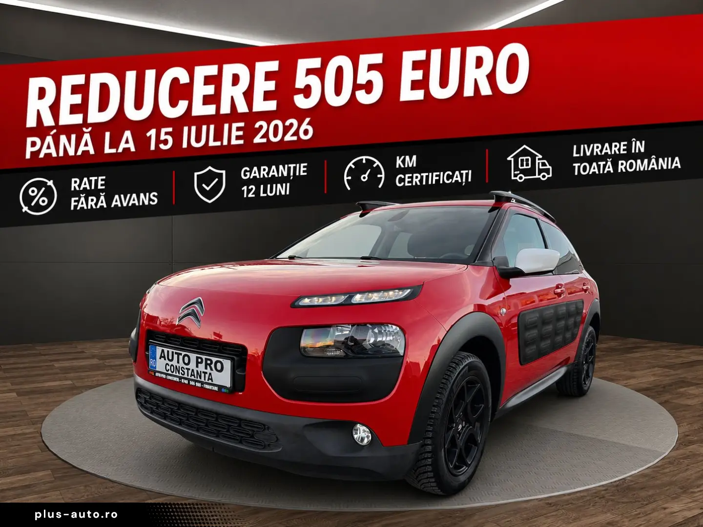 Citroen C4 Cactus - Garantie! Rate fara avans!