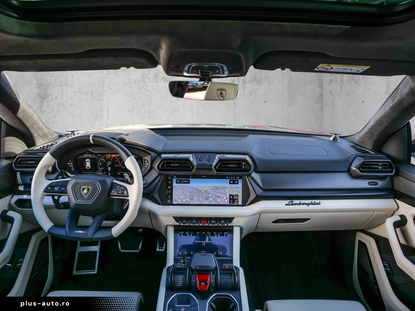 LAMBORGHINI Urus SE Verde Gea  Interior Carbon Pack