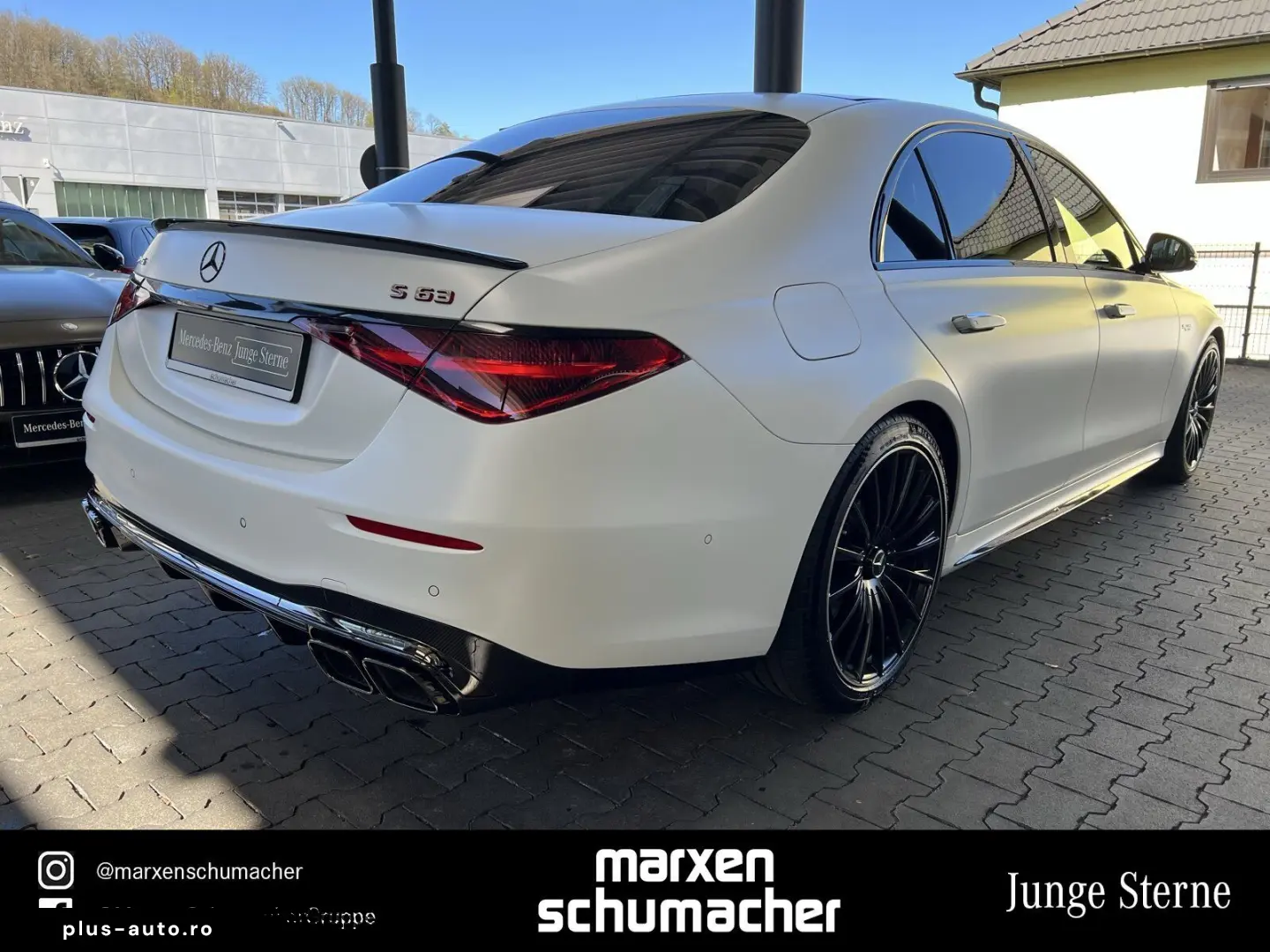 MERCEDES-BENZ AMG S63 E  Keramik Carbon Bu3D Magno Massage
