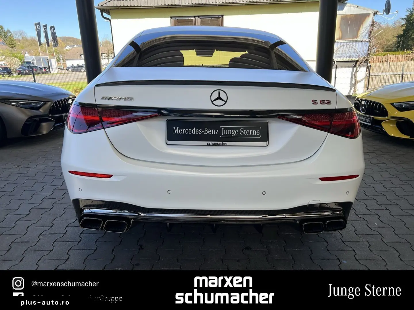 MERCEDES-BENZ AMG S63 E  Keramik Carbon Bu3D Magno Massage