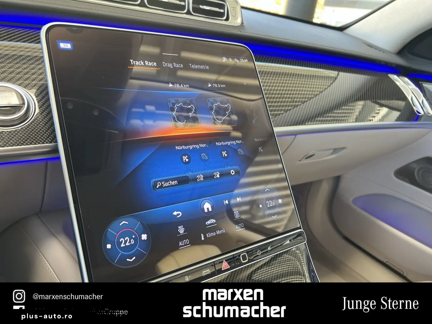 MERCEDES-BENZ AMG S63 E  Keramik Carbon Bu3D Magno Massage