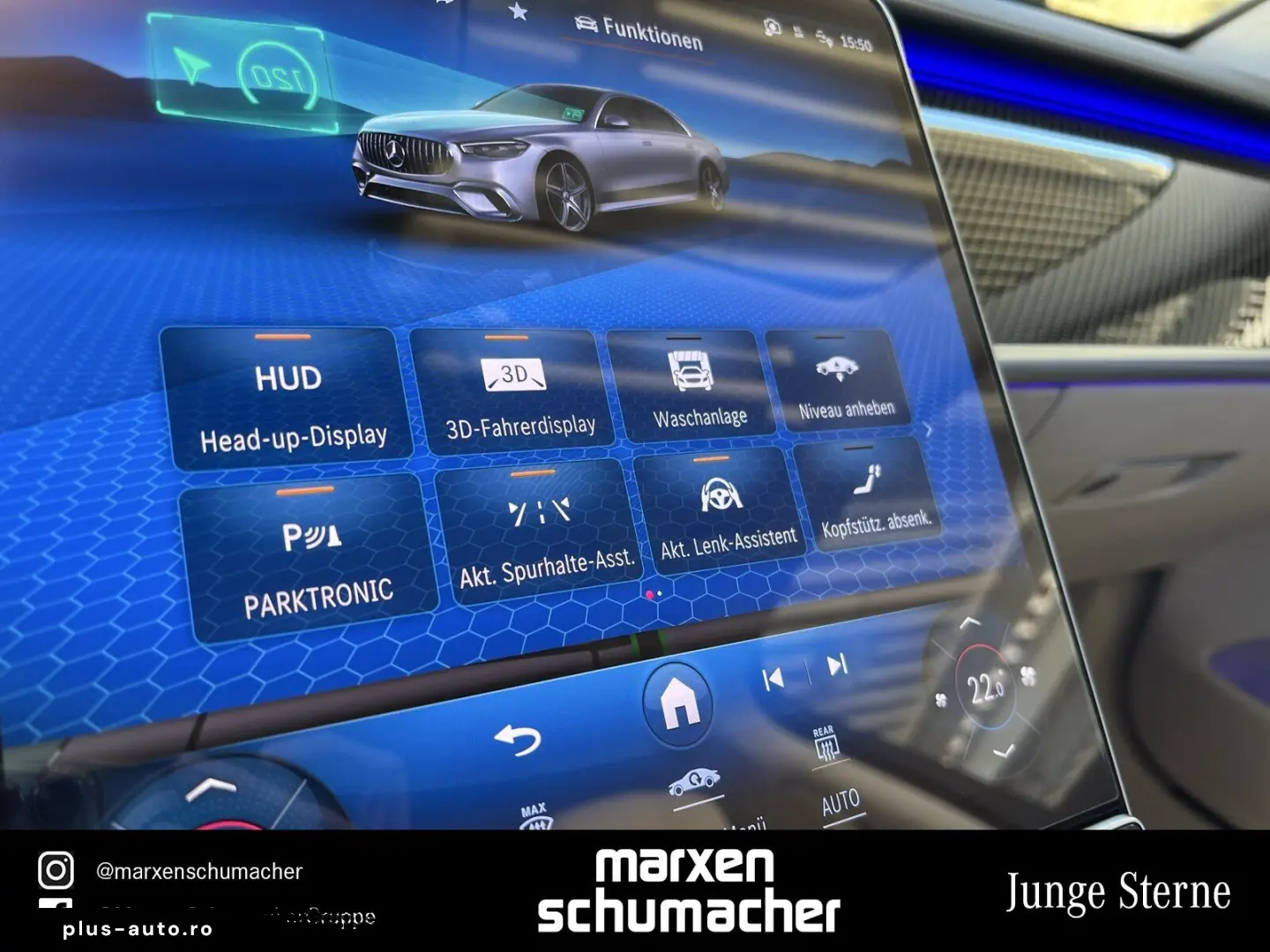 MERCEDES-BENZ AMG S63 E  Keramik Carbon Bu3D Magno Massage