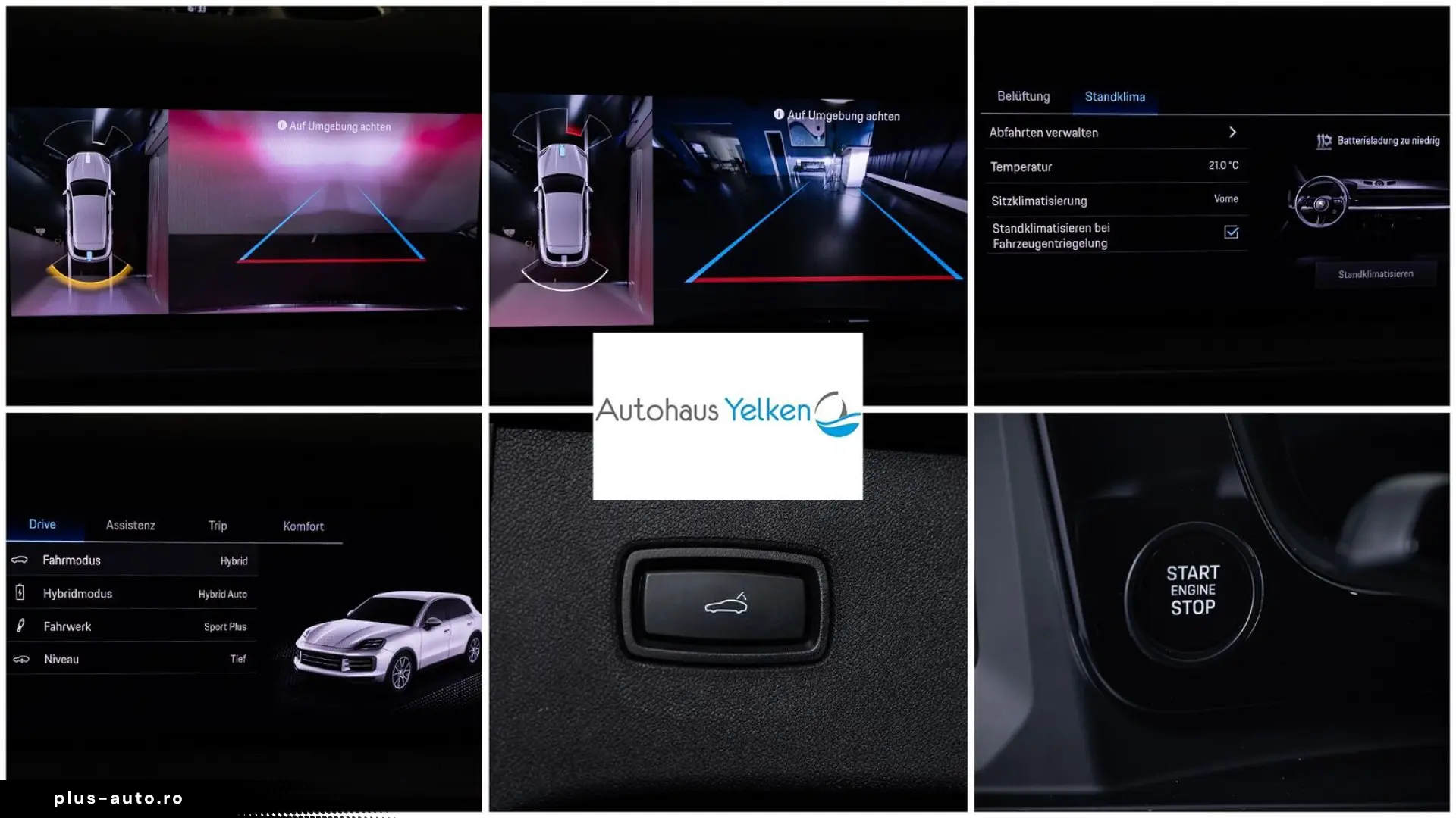 PORSCHE Cayenne E-Hybrid  PANO LUFT BOSE ACC 18-WEGE 21