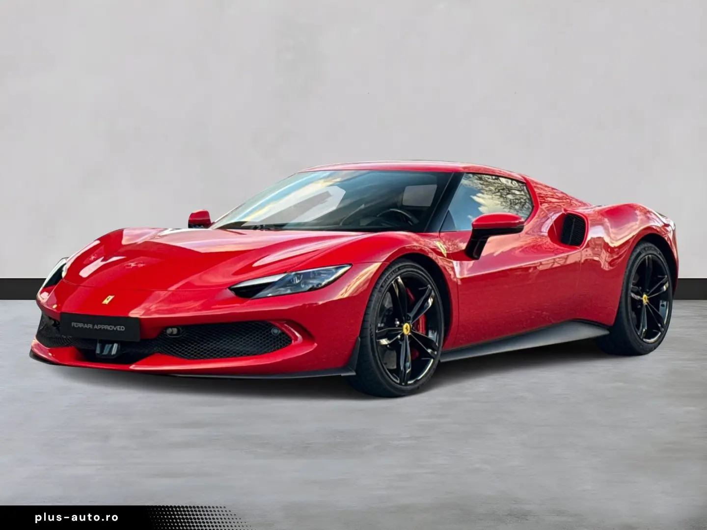 FERRARI 296 GTB  Embleme Navi PDC Klima Leder