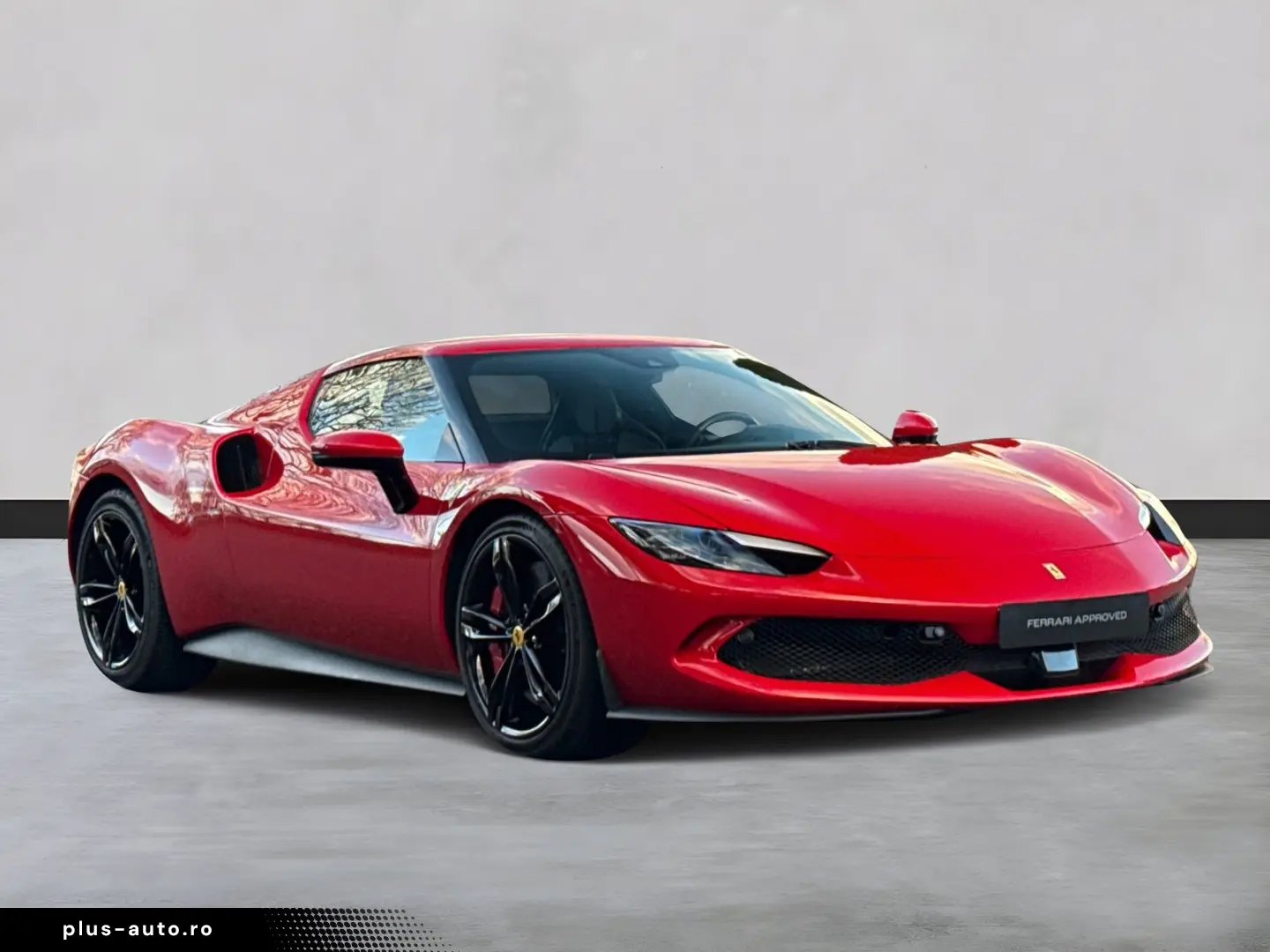FERRARI 296 GTB  Embleme Navi PDC Klima Leder
