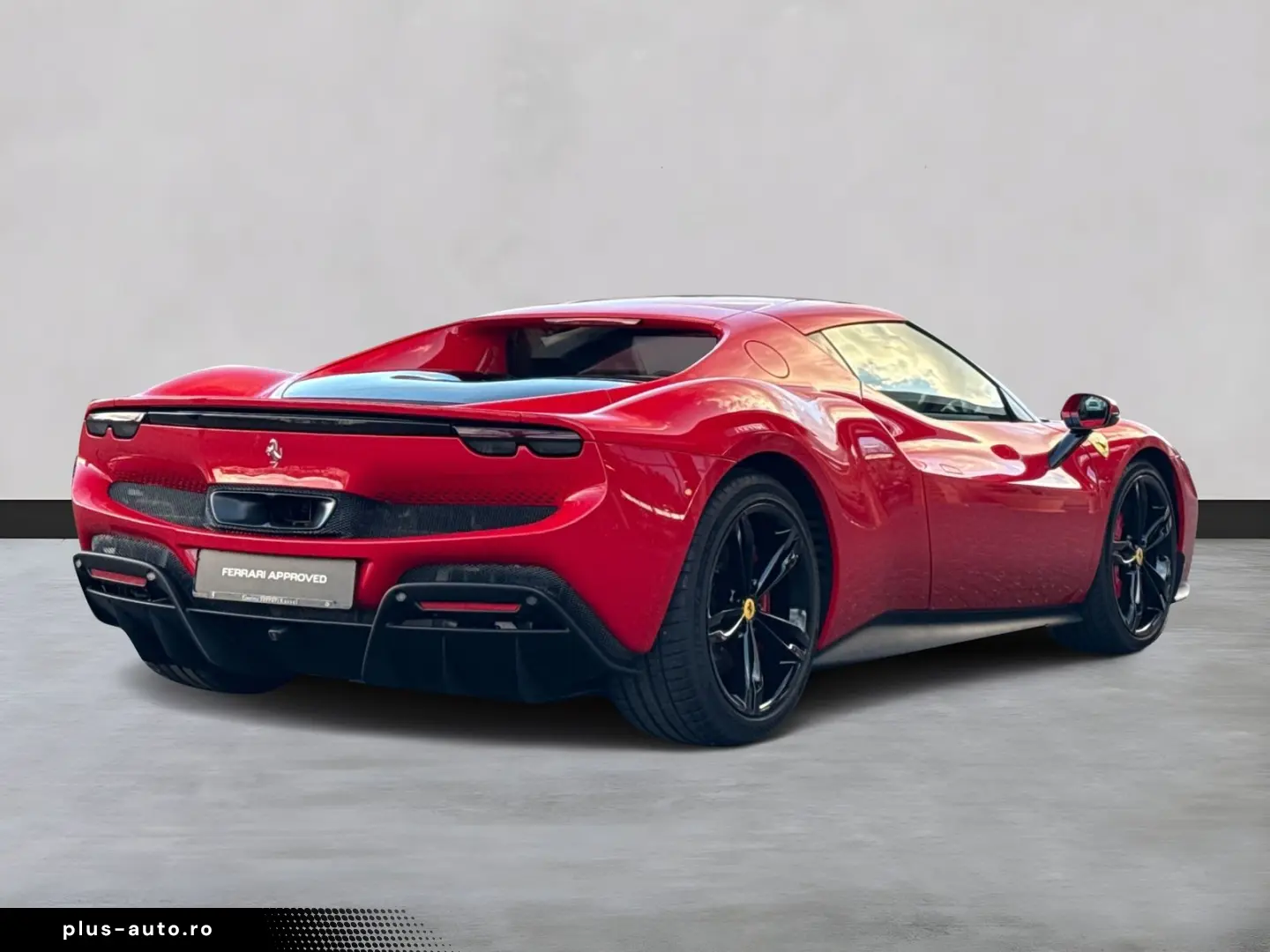 FERRARI 296 GTB  Embleme Navi PDC Klima Leder