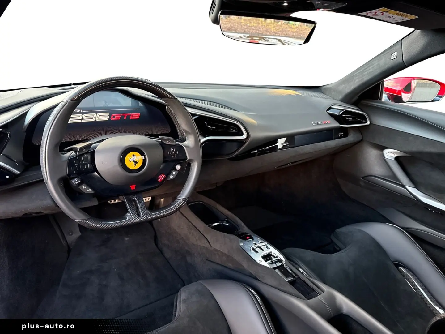 FERRARI 296 GTB  Embleme Navi PDC Klima Leder