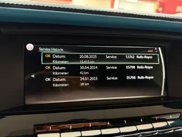 ROLLS ROYCE Cullinan Black-Paket 24 Mansory Sternehimmel TV
