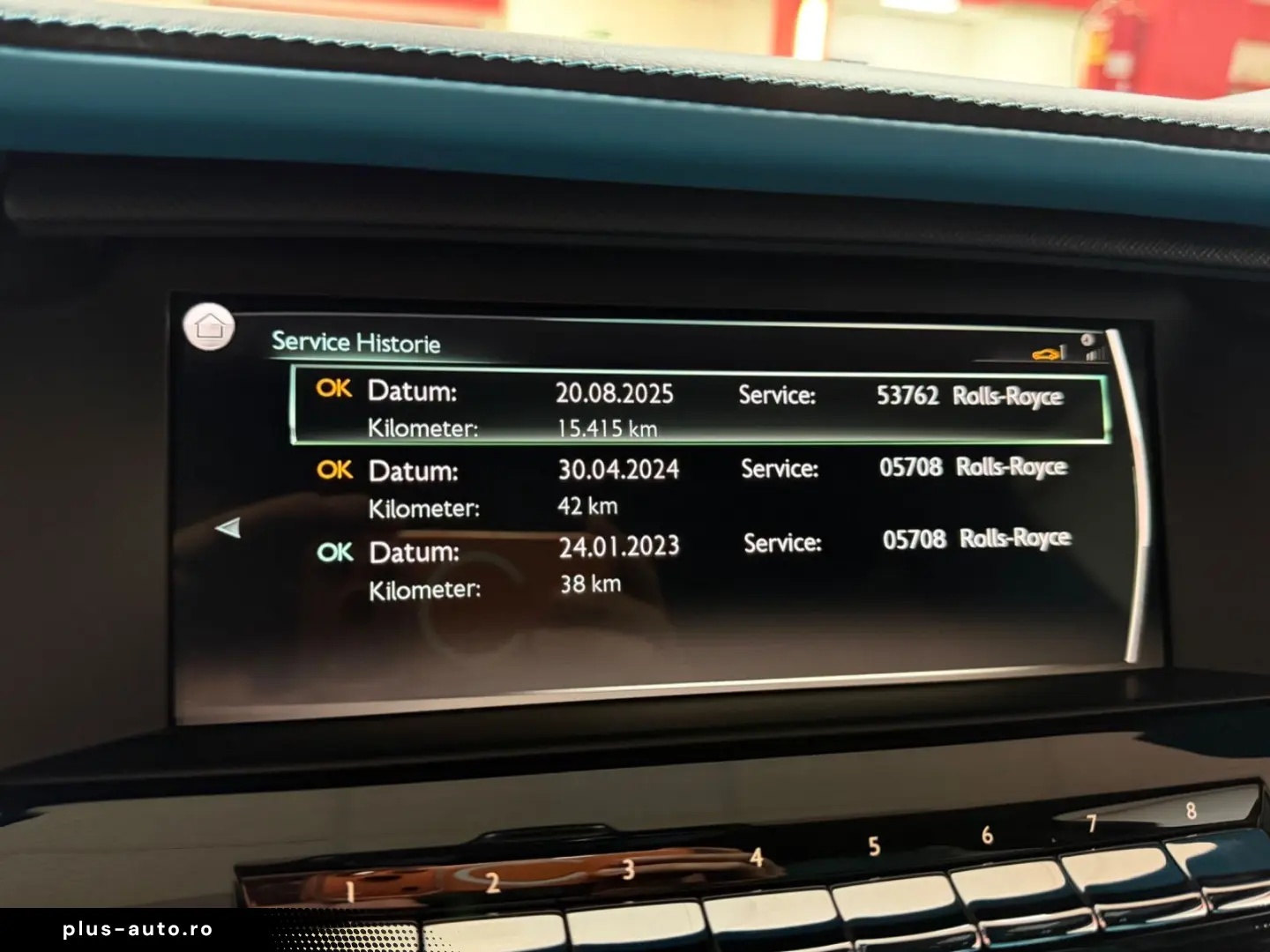 ROLLS ROYCE Cullinan Black-Paket 24 Mansory Sternehimmel TV