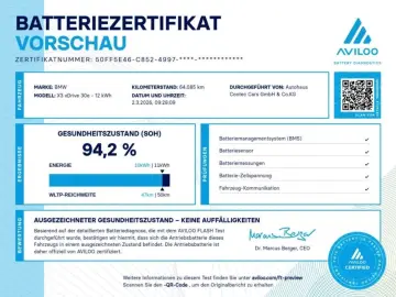 BMW X3 xDrive 30e ACC DAB Park mit 360  3Z Akustik
