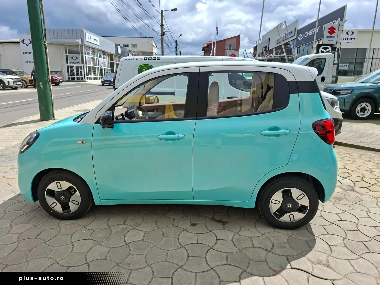 ALLVIEW 4CITY vehicul 100% electric cu 205 KM AUTONOMIE