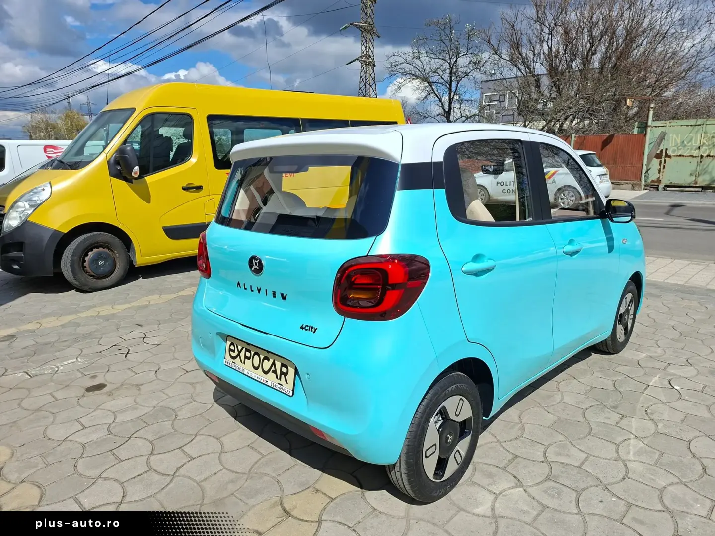 ALLVIEW 4CITY vehicul 100% electric cu 205 KM AUTONOMIE