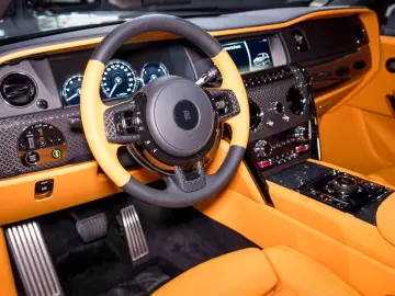 ROLLS ROYCE CULLINAN BLACK BADGE   STAR   ROOF   MANDARIN