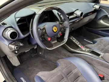 FERRARI 812 GTS Atelier Blue Carbon Painted Shields