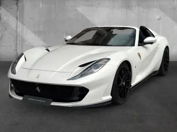 FERRARI 812 GTS Atelier Blue Carbon Painted Shields