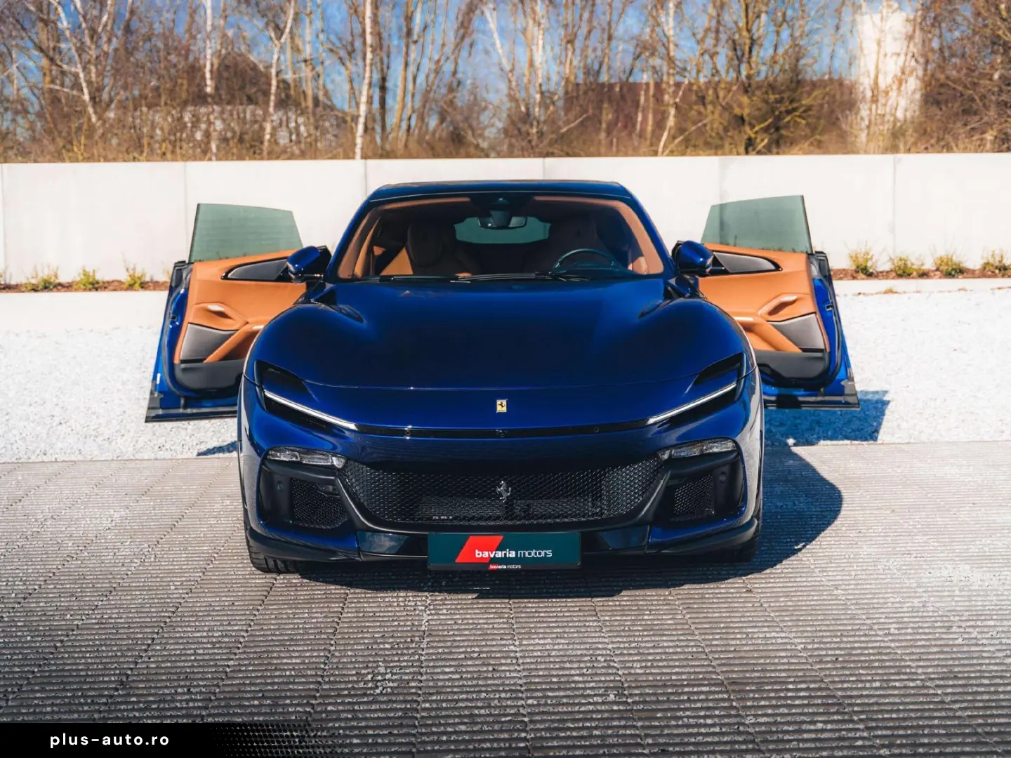 FERRARI Purosangue Blu Tour De France   Pano   Travel Se