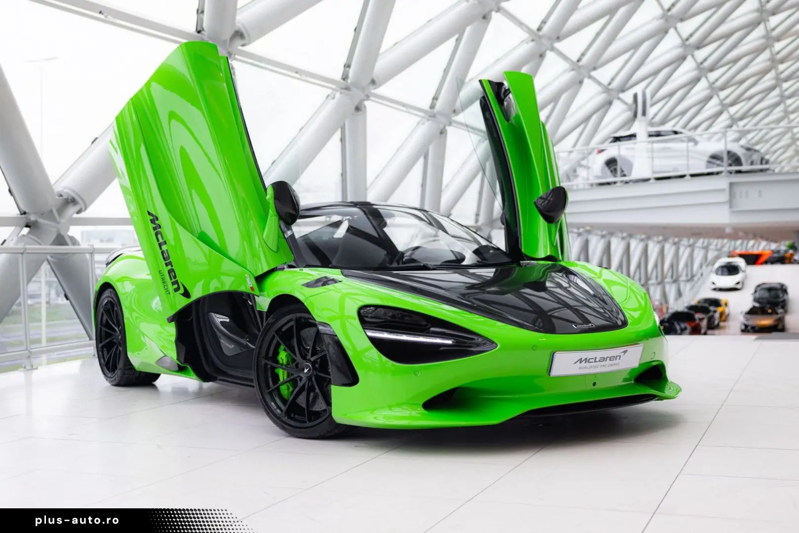 MCLAREN 750S Spider 4.0 V8   Mantis Green   Carbon Bonne