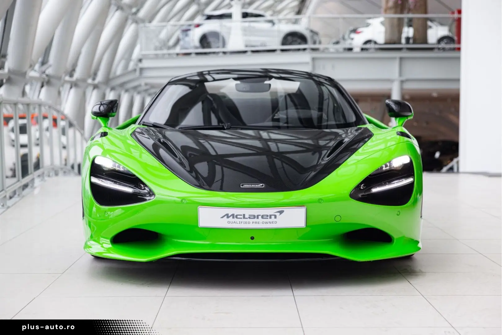 MCLAREN 750S Spider 4.0 V8   Mantis Green   Carbon Bonne